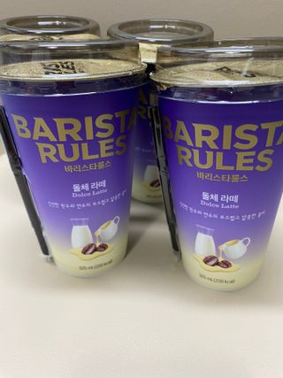 바리스타룰스 돌체 라떼 — 5점을 준 리뷰어가 2023년 4월 올린 사용 사진