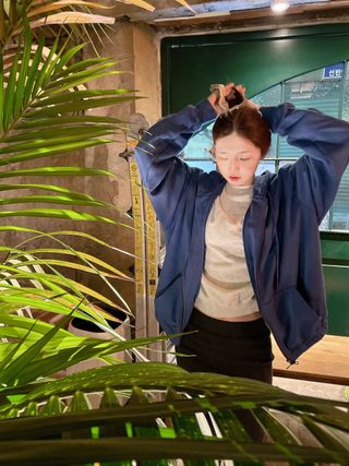 MAPLESYRUPFACTORY 메이플 올데이 후디 5.COL — 4점을 준 리뷰어가 2023년 2월 올린 사용 사진