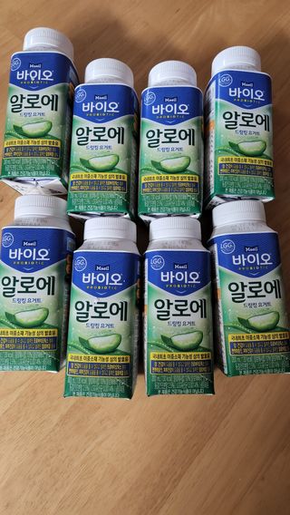 LIVE 매일바이오 알로에 드링킹 요거트 — 5점을 준 리뷰어가 2022년 4월 올린 사용 사진