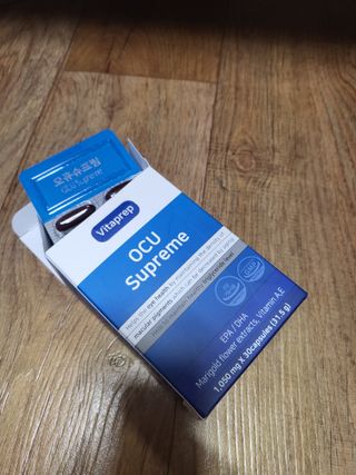 뉴트리션팩토리 비타프렙 오큐슈프림 루테인 오메가3 1050mg — 5점을 준 리뷰어가 2021년 9월 올린 사용 사진