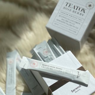 세렌디뷰티_이너뷰티 티톡스 로즈 베리 — 4점을 준 리뷰어가 2021년 3월 올린 사용 사진