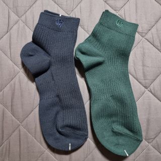 [사이즈가 있는 양말 필로이] 남/여 골지 발목 양말 4족 세트 남【S, M, L, XL】여【S, M, L】_컬러 랜덤 — 5점을 준 리뷰어가 2022년 6월 올린 사용 사진