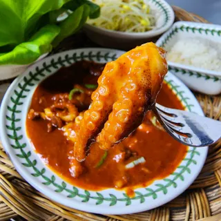 [푸딩팩토리] 불맛양념 쭈꾸미볶음 300G_엄선한 쭈꾸미원물과 양념이 신의 한수! — 5점을 준 리뷰어가 2022년 9월 올린 사용 사진