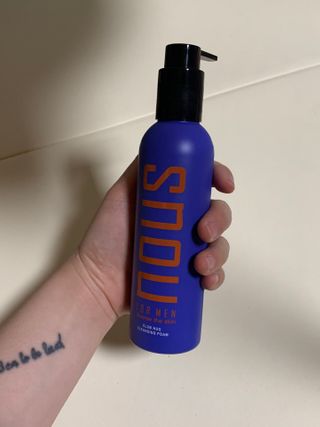 자민경 스노우포맨 클럽 허그 클렌징 폼 200ml — 5점을 준 리뷰어가 2021년 1월 올린 사용 사진