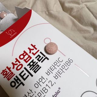 [리노브] 4세대 활성엽산 액티폴릭 270mg x 30정 — 5점을 준 리뷰어가 2022년 8월 올린 사용 사진