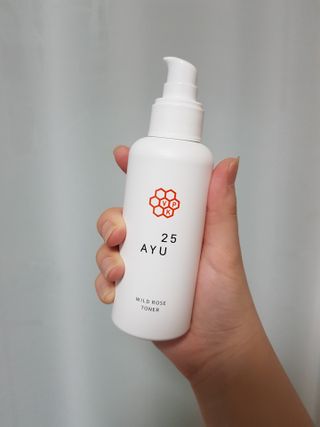 AYU25[아유트웬티파이브] 피부건강에 꼭 필요한 pH 약산성 와일드 로즈토너 — 5점을 준 리뷰어가 2021년 5월 올린 사용 사진