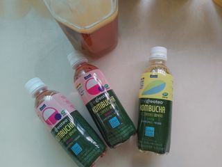더그레잇티 콤부차 [매일유업] 더그레잇티 44kcal 콤부차 300ml *12개입 (오리지널 6개+베리리치 6개) — 5점을 준 리뷰어가 2023년 7월 올린 사용 사진