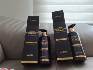 썸헤어 / SUMHAIR 썸헤어  써밋 안티 헤어로스 샴푸+트리트먼트 — 4점을 준 리뷰어가 2021년 6월 올린 사용 사진