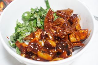자연풍미 문어직화볶음 3종 (불고기, 불곱창, 치즈불닭) — 5점을 준 리뷰어가 2022년 6월 올린 사용 사진