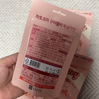 락토조이 구미젤리 복숭아맛 — 5점을 준 리뷰어가 2023년 5월 올린 사용 사진