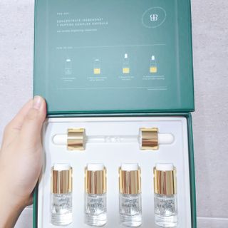 [보히케어] 컨센트레이트 이데베논 7 펩타이드 콤플렉스 앰플 — 5점을 준 리뷰어가 2023년 10월 올린 사용 사진
