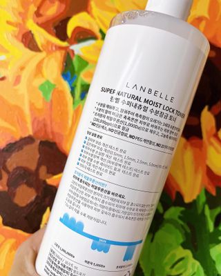 랑벨 수퍼내츄럴 수분잠금 토너 500ml (수분, 보습, 피부장벽 토너) — 5점을 준 리뷰어가 2022년 4월 올린 사용 사진