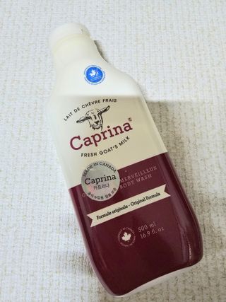 카프리나 프레쉬 산양밀크 어메이징 바디워시 500ml(오리지널향) — 5점을 준 리뷰어가 2023년 4월 올린 사용 사진