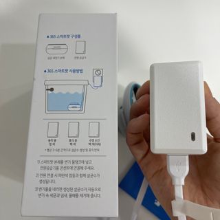 대림 디움 대림바스 365 스마트팟 자동 변기 살균 세정제 — 5점을 준 리뷰어가 2021년 5월 올린 사용 사진