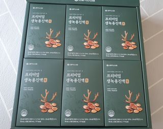 서울약사신협 약사신협_생녹용 진액_70ml x 30포 — 5점을 준 리뷰어가 2021년 7월 올린 사용 사진