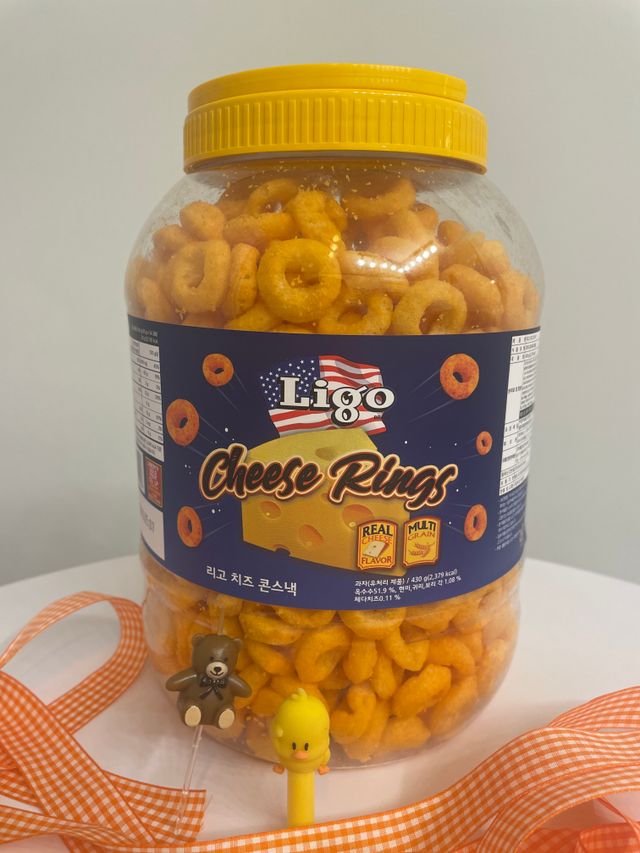 리고 치즈링 430g 리뷰 사진