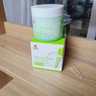 리더스코스메틱 리더스 카밍 바이오틱스 퀵 수딩 패드 — 5점을 준 리뷰어가 2022년 5월 올린 사용 사진