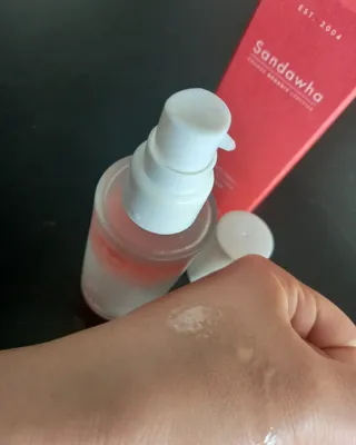 산다화 더블 이펙트 안티 링클 세럼 50ml — 5점을 준 리뷰어가 2023년 1월 올린 사용 사진