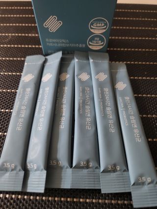 클린24시간 슬림앤유산균 1박스 (3.5g X 15포) — 5점을 준 리뷰어가 2022년 8월 올린 사용 사진