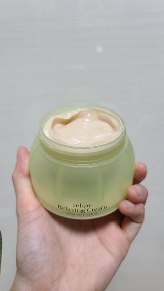 카오리온코스메틱스 사카로미세스와 시카의 만남        릴리피 릴렉싱 크림 진정한 탄력을 경험해보세요 — 5점을 준 리뷰어가 2021년 6월 올린 사용 사진