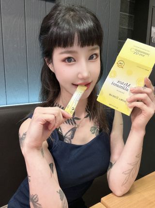 신보웰빙 마이톡스 깔라만시환 1박스/28포 — 5점을 준 리뷰어가 2023년 6월 올린 사용 사진