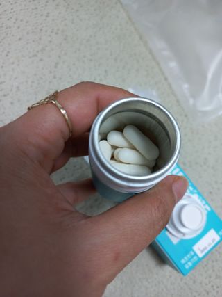 메디타민 인체유래 비피더스 포스트 프로바이오틱스 — 5점을 준 리뷰어가 2021년 10월 올린 사용 사진