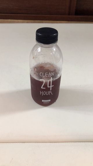 클린24시간 1BOX(5포) + 전용보틀(500ml) — 5점을 준 리뷰어가 2022년 7월 올린 사용 사진