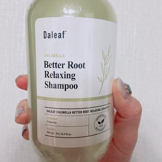 달리프 클로렐라 베러 루트 릴렉싱 샴푸 500ml — 5점을 준 리뷰어가 2021년 1월 올린 사용 사진