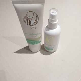 mom e 맘이 내추럴 베이비 케어 크림+바디오일 — 5점을 준 리뷰어가 2021년 1월 올린 사용 사진