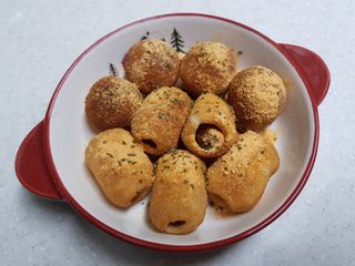 Dog&Ball 독앤볼 [Dog&Ball] 미니찹쌀볼도그 찹쌀치즈볼 — 5점을 준 리뷰어가 2021년 8월 올린 사용 사진