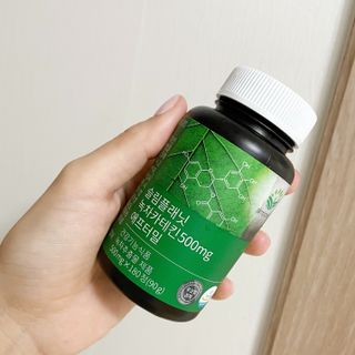 슬림플래닛 녹차카테킨 500mg 애프터밀 — 5점을 준 리뷰어가 2021년 10월 올린 사용 사진