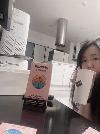 [오프블랙] 아침을 상큼하게 시작하는 에너지티! 유아골든 블렌딩홍차 12T — 4점을 준 리뷰어가 2022년 1월 올린 사용 사진