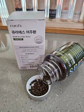 [큐라에스] 식후 1입 혈당 뚝 여주환 100g(1개월분) — 5점을 준 리뷰어가 2023년 12월 올린 사용 사진