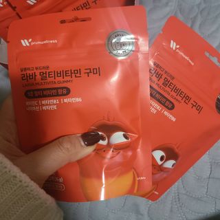 [푸름웰니스] 라바 멀티비타민 구미 36g — 5점을 준 리뷰어가 2022년 3월 올린 사용 사진