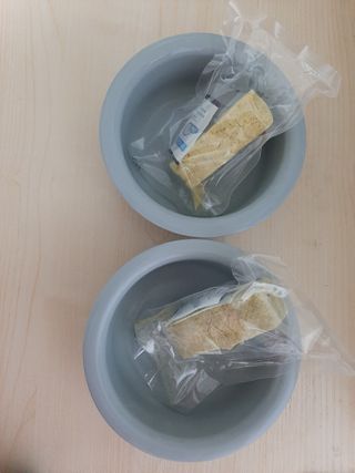 베이컨박스 [BACON] 강아지 수제간식 간편 동결건조 스튜 2종 - 황태, 초록 홍합 — 5점을 준 리뷰어가 2021년 1월 올린 사용 사진
