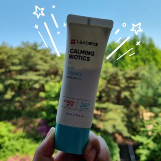 리더스코스메틱 리더스 카밍 바이오틱스 선 에센스 SPF 50+ PA++++ — 5점을 준 리뷰어가 2022년 5월 올린 사용 사진