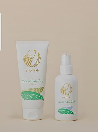 mom e 맘이 내추럴 베이비 케어 크림+바디오일 — 5점을 준 리뷰어가 2021년 1월 올린 사용 사진