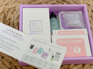 피비에스코리아 [오마이셀프] 셀프 속눈썹펌 키트 뷰러펌 파마 세트 — 3.5점을 준 리뷰어가 2021년 12월 올린 사용 사진