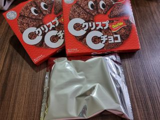 NISSIN 닛신 크리스피 초코 — 5점을 준 리뷰어가 2022년 11월 올린 사용 사진