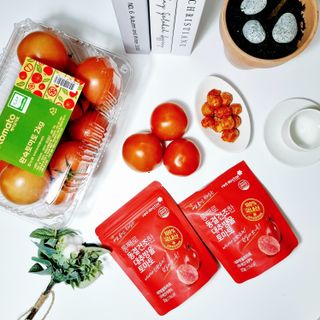 레드닥터 완숙토마토 + 통째로 동결건조한 대추방울토마토 — 5점을 준 리뷰어가 2022년 11월 올린 사용 사진