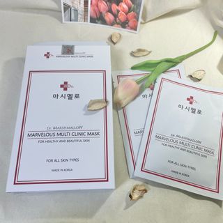 닥터마시멜로 마블러스 멀티 클리닉 마스크 — 5점을 준 리뷰어가 2021년 2월 올린 사용 사진
