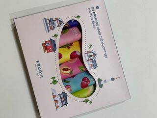 [후르디아] 골라쓰는 과즙향 핸드크림 기프트세트 — 5점을 준 리뷰어가 2024년 1월 올린 사용 사진