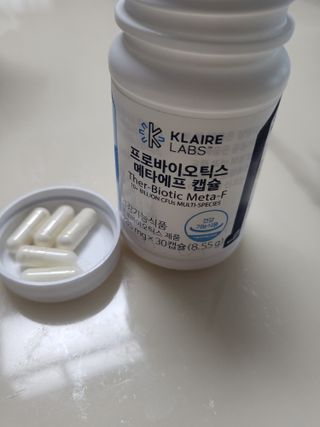 [Dr.PNT] 닥터피엔티 클레어랩스 프로바이오틱스 메타에프 [1개월분] — 5점을 준 리뷰어가 2022년 9월 올린 사용 사진