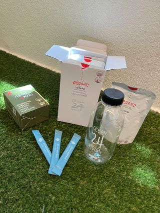 클린24시간 슬림앤유산균 1박스 (3.5g X 15포) — 5점을 준 리뷰어가 2023년 6월 올린 사용 사진