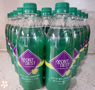 몽베스트 Montbest with Sparkling water Lemon OR Lime 20병(랜덤) — 5점을 준 리뷰어가 2021년 10월 올린 사용 사진