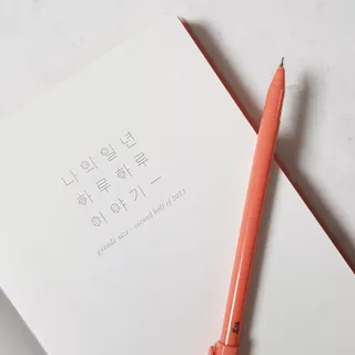리훈 다이어리 2023년 이야기 펜 스티커 세트 그란데 6개월 하반기 — 5점을 준 리뷰어가 2023년 6월 올린 사용 사진