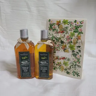 체코 비건화장품 마뉴팍투라 향좋은 천연 맥주샴푸 맥주샤워젤 — 5점을 준 리뷰어가 2022년 5월 올린 사용 사진