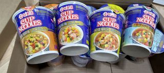 NISSIN 닛신 컵누들  4종 - 씨푸드오리지날, 씨푸드 스파이시, 씨푸드 커리, 씨푸드 XO소스 — 5점을 준 리뷰어가 2022년 5월 올린 사용 사진