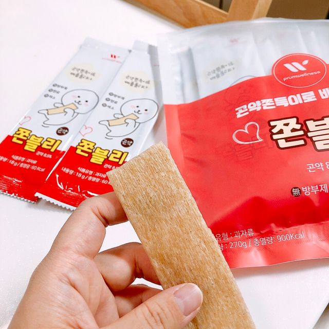 [푸름웰니스] 맛있는 곡물 및 곤약쫀득이 쫀블리 리뷰 사진