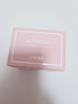 세렌디뷰티 레드 프로폴리스 하이 커버링 트리플 쿠션 — 5점을 준 리뷰어가 2021년 1월 올린 사용 사진
